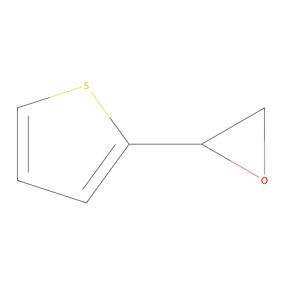 Thiophene, 2-oxiranyl- molecular structure, CAS 66256-03-9