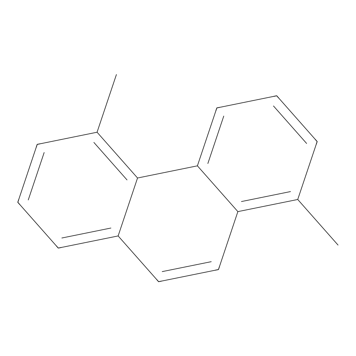 1,5-Dimethylphenanthrene molecular structure, CAS 66271-87-2