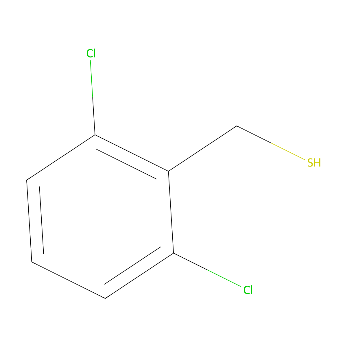 (2,6-Dichlorophenyl)methanethiol molecular structure, CAS 66279-47-8