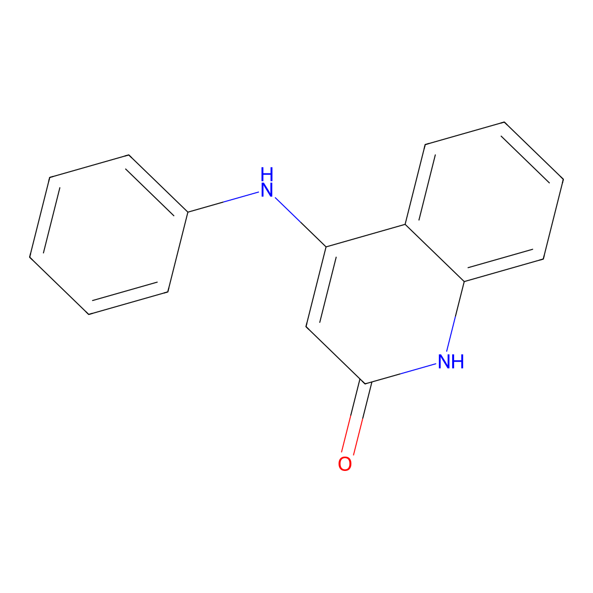 4-(Phenylamino)quinolin-2(1h)-one molecular structure, CAS 6628-93-9