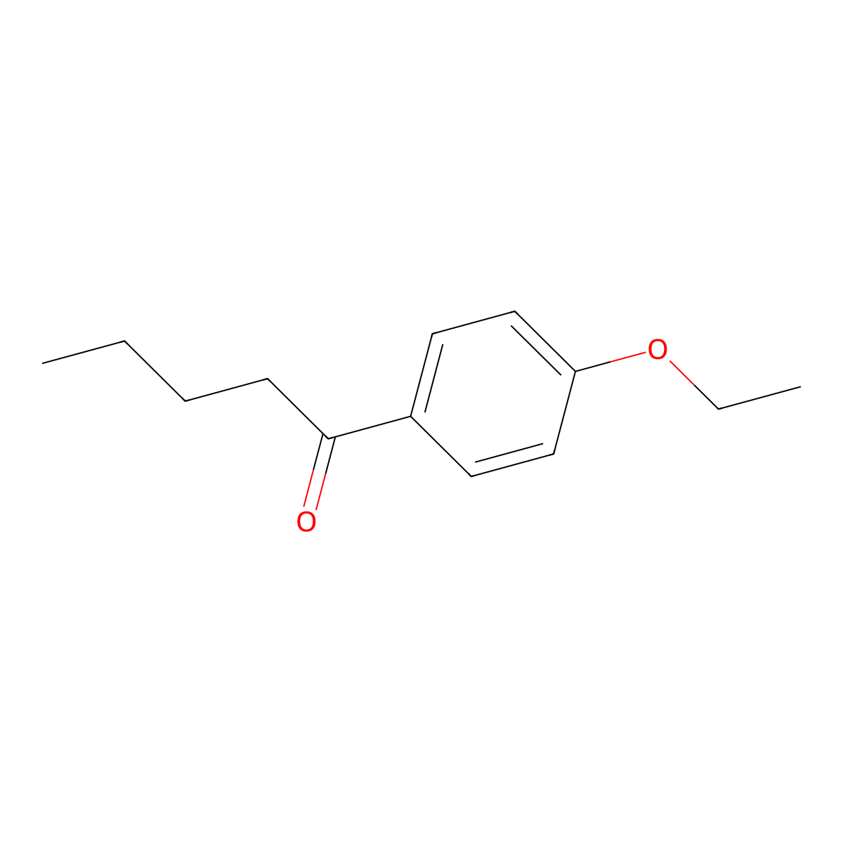 1-(4-Ethoxyphenyl)pentan-1-one molecular structure, CAS 66286-24-6