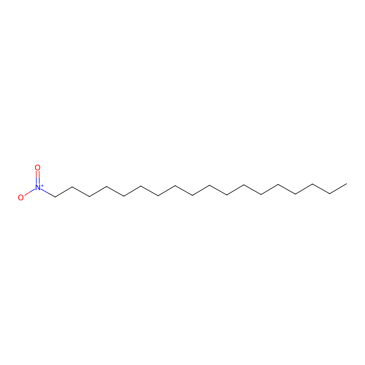 1-Nitrooctadecane molecular structure, CAS 66292-30-6
