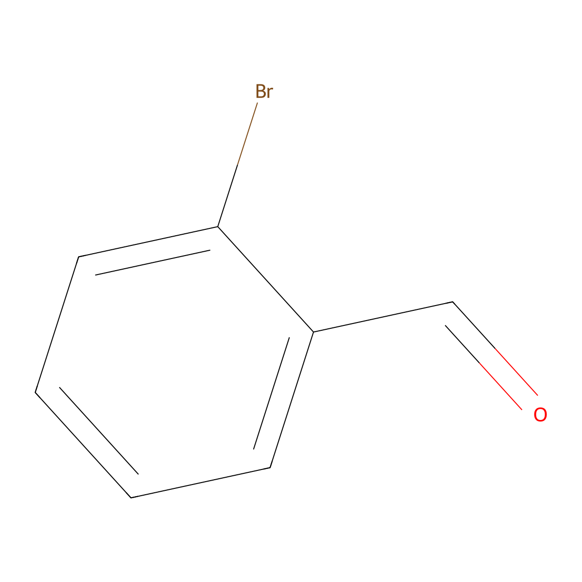 2-Bromobenzaldehyde molecular structure, CAS 6630-33-7