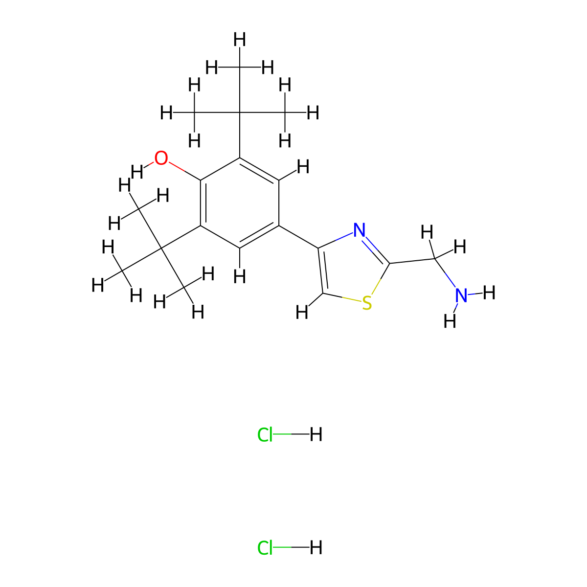 BN-82451 dihydrochloride molecular structure, CAS 663172-95-0