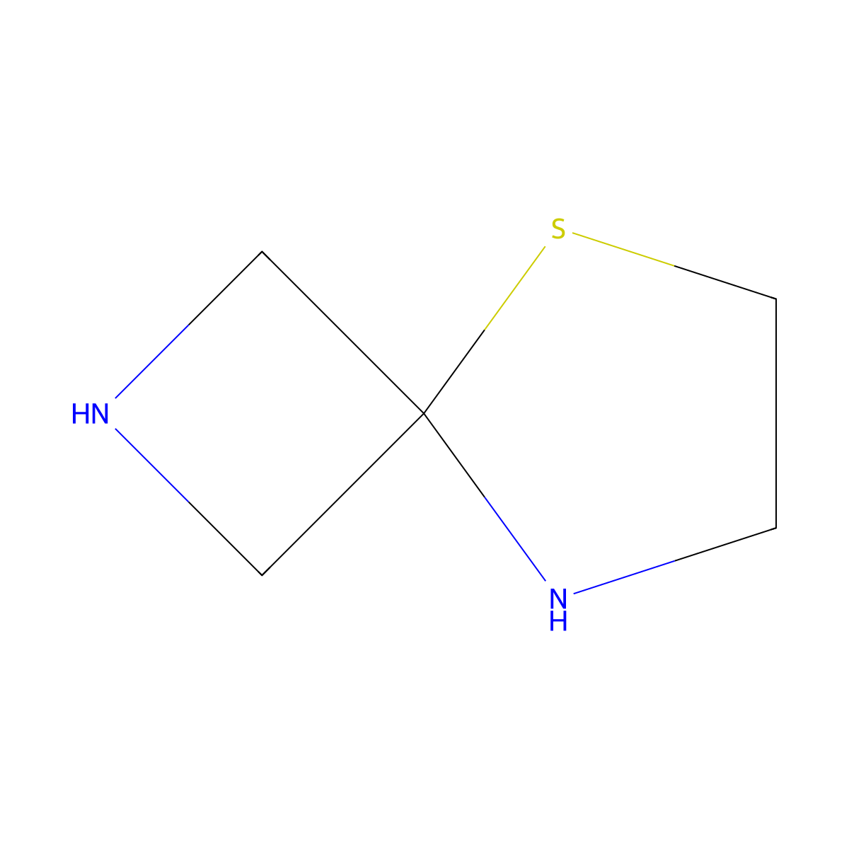 5-Thia-2,8-diazaspiro[3.4]octane molecular structure, CAS 663178-70-9