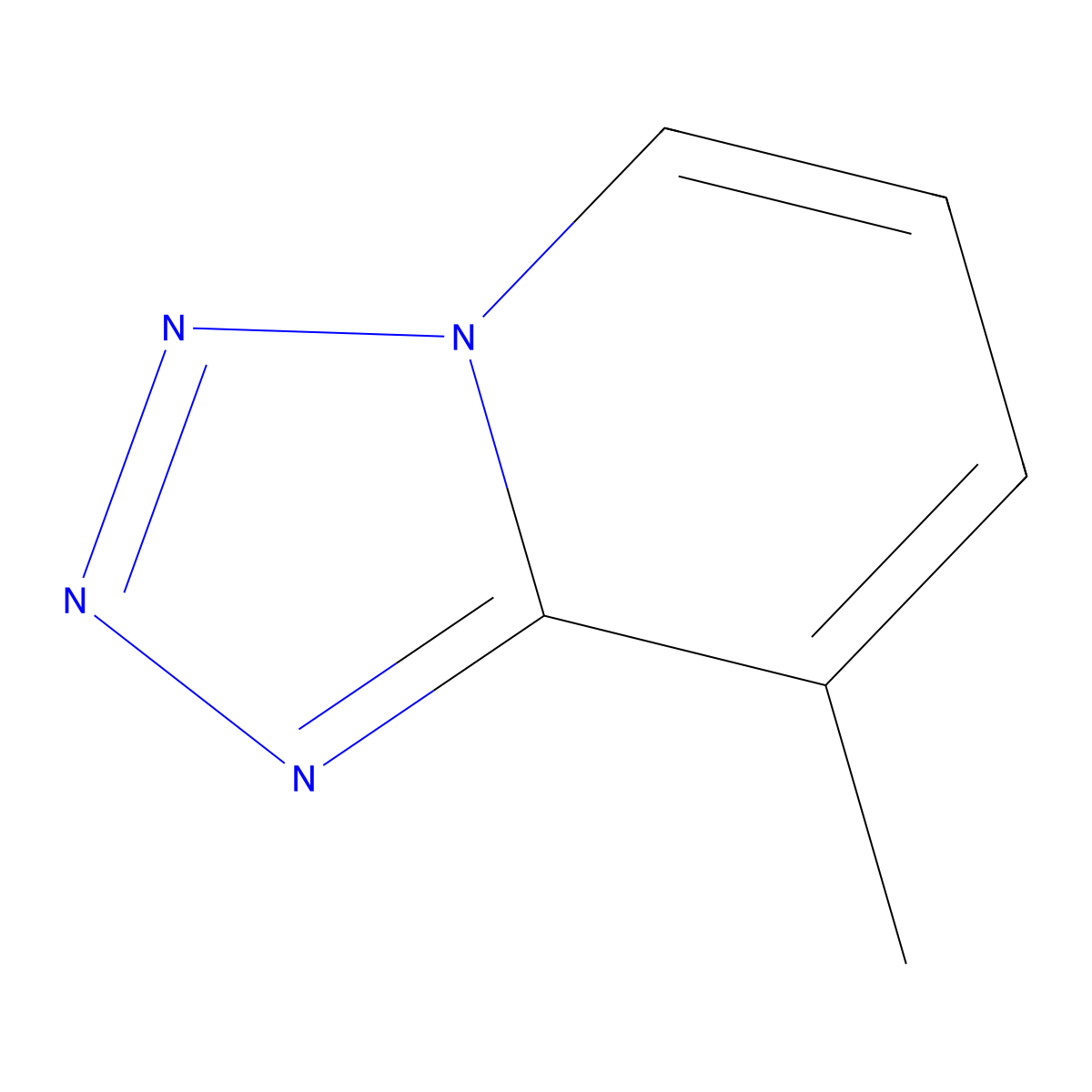 Tetrazolo[1,5-a]pyridine, 8-methyl- molecular structure, CAS 6635-34-3