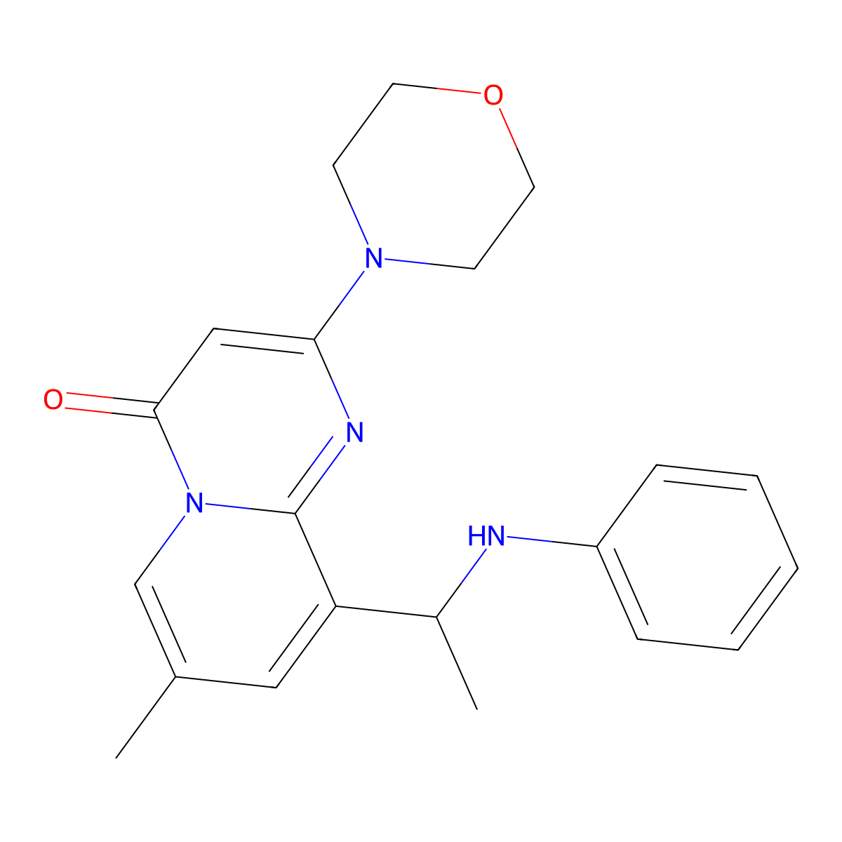 Tgx-221 molecular structure, CAS 663619-89-4