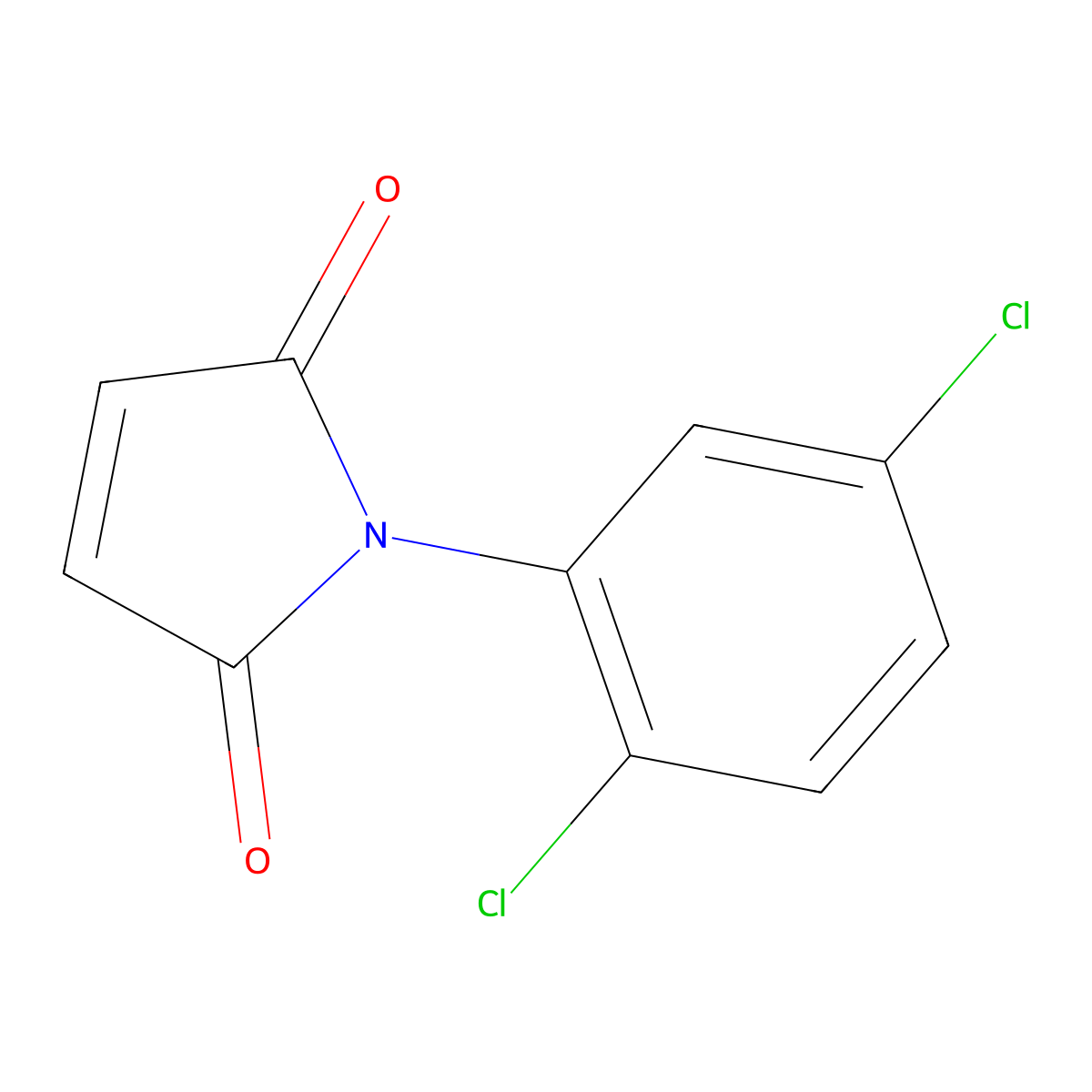 1-(2,5-Dichlorophenyl)-1H-pyrrole-2,5-dione molecular structure, CAS 6637-47-4