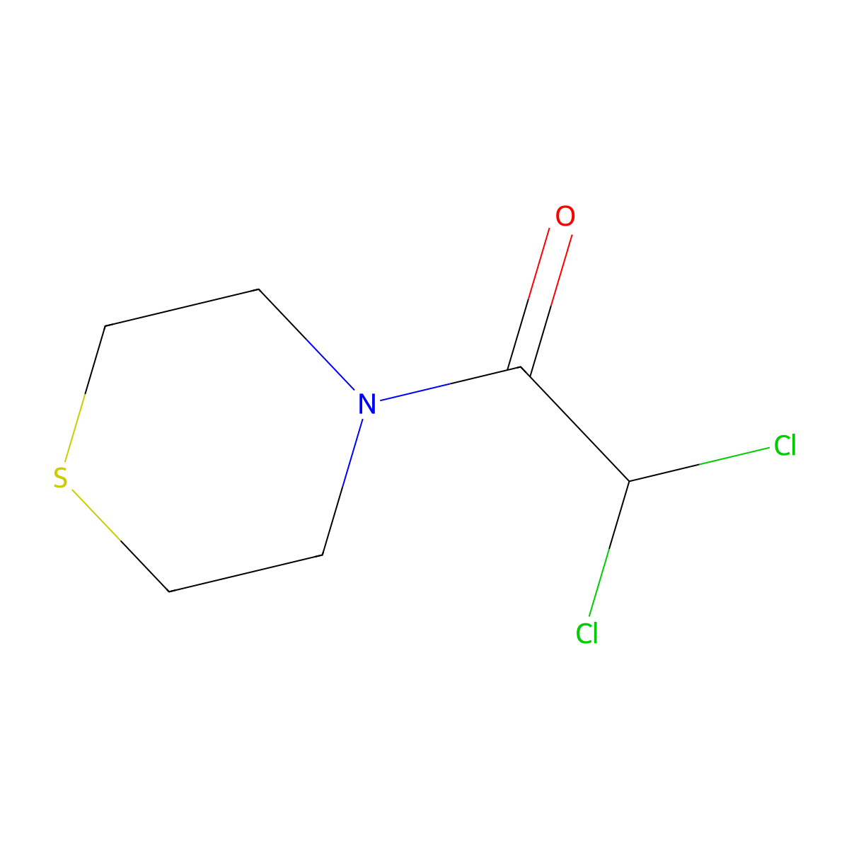 4-(Dichloroacetyl)-thiomorpholine molecular structure, CAS 663884-74-0