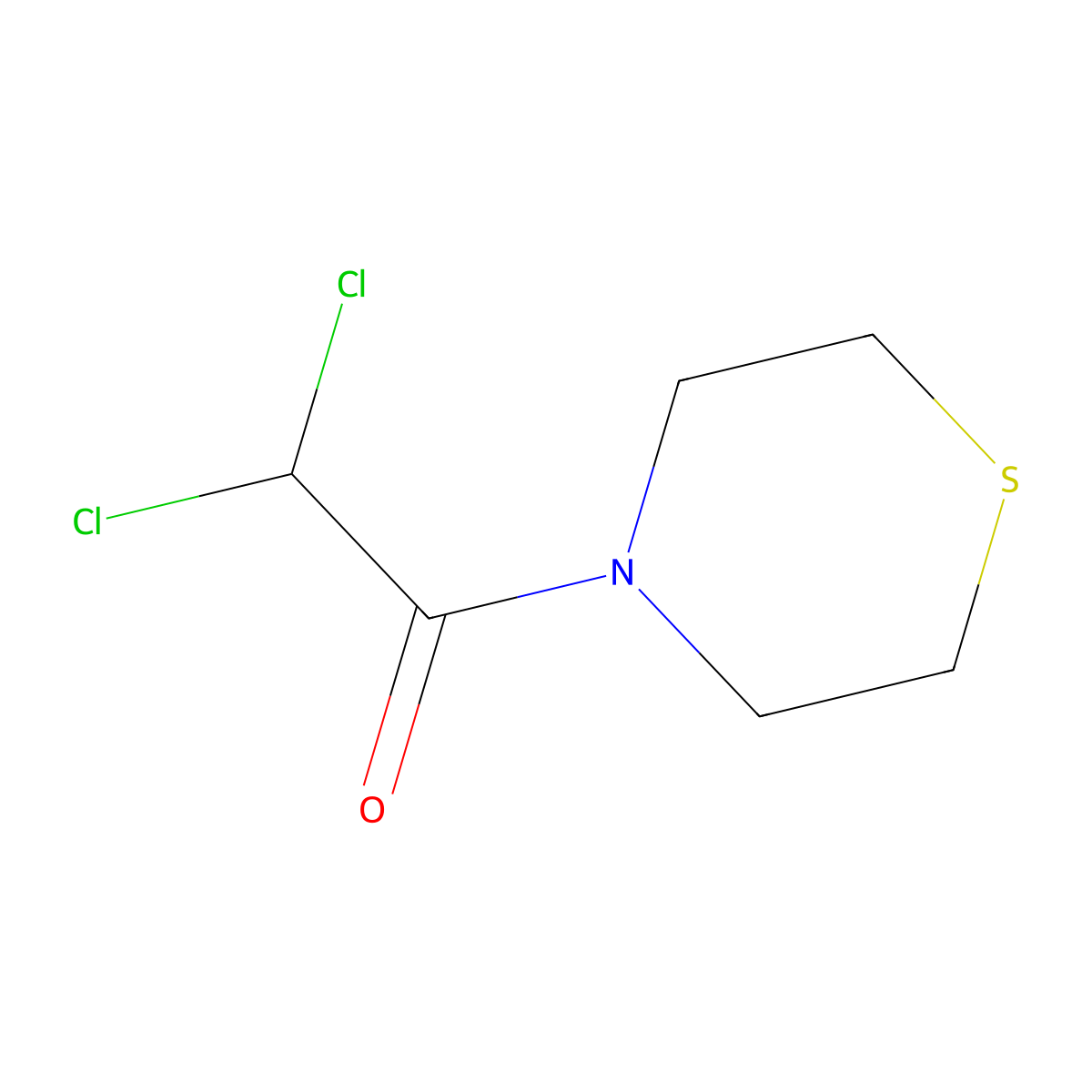 4-(Dichloroacetyl)-thiomorpholine molecular structure, CAS 663884-74-0