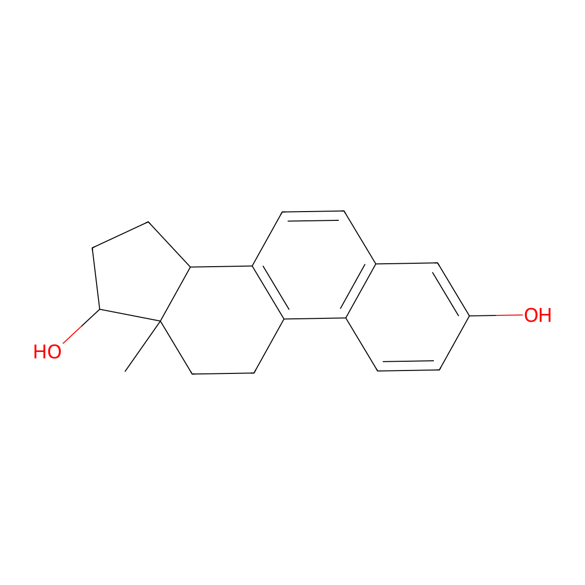 alpha-Dihydroequilenin molecular structure, CAS 6639-99-2