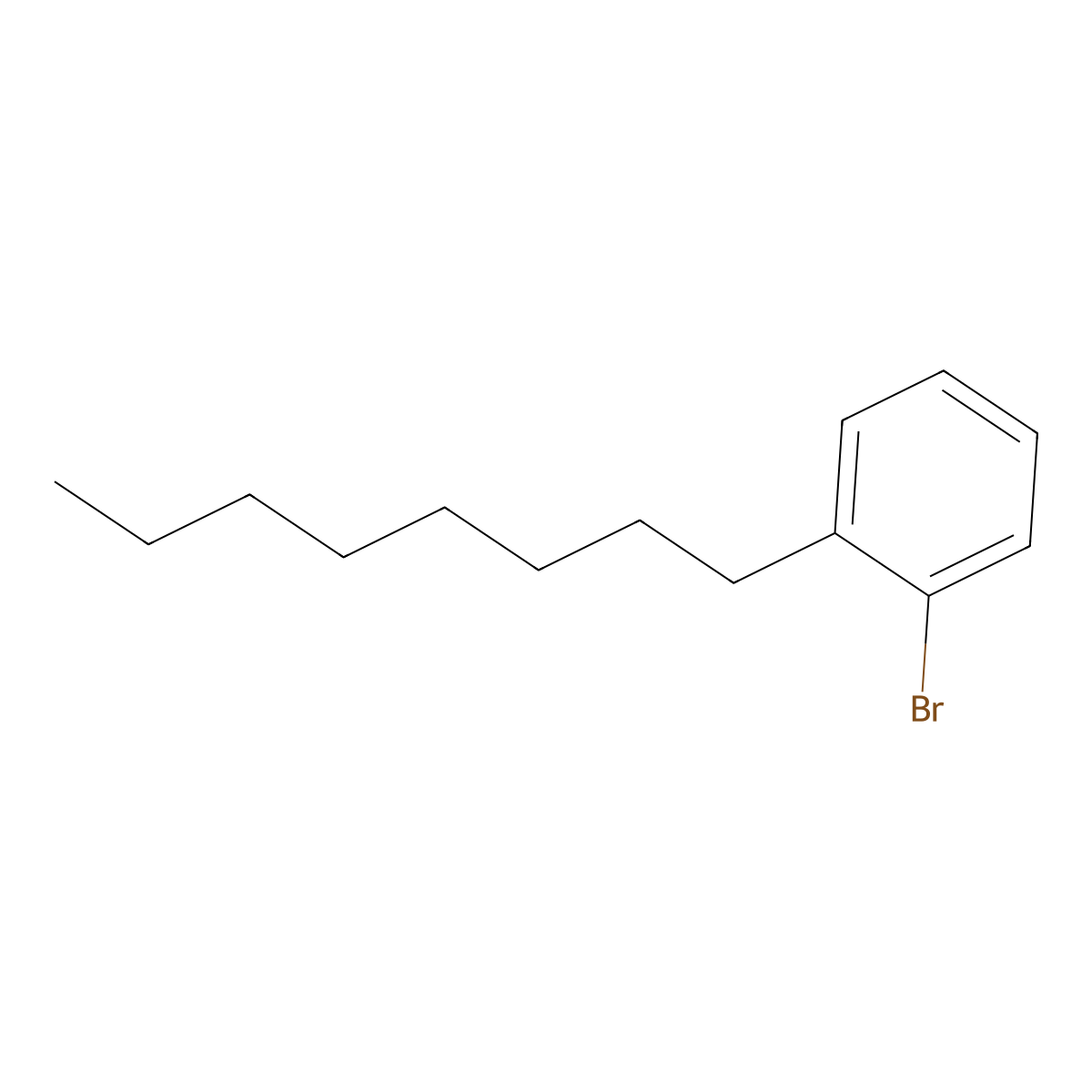 1-Bromo-2-octylbenzene molecular structure, CAS 663949-33-5