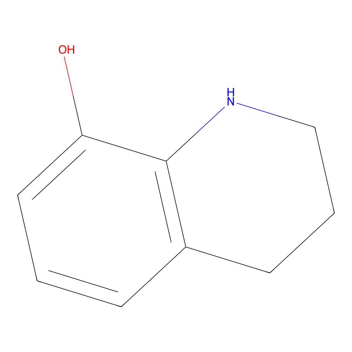 1,2,3,4-Tetrahydroquinolin-8-ol molecular structure, CAS 6640-50-2