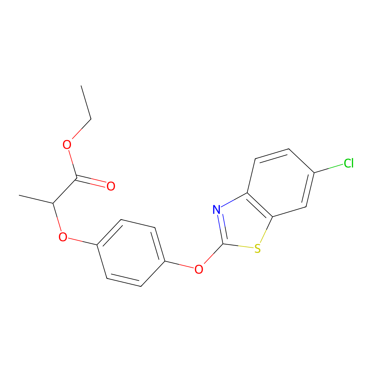 Fenthiaprop-ethyl molecular structure, CAS 66441-11-0