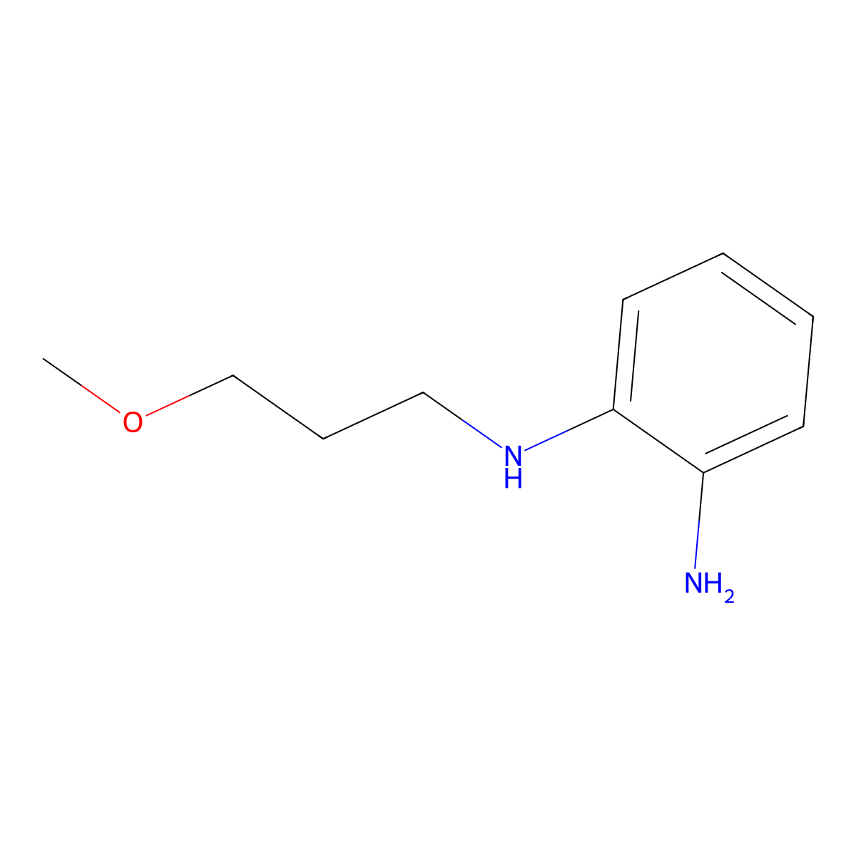 N1-(3-Methoxypropyl)benzene-1,2-diamine molecular structure, CAS 66474-81-5
