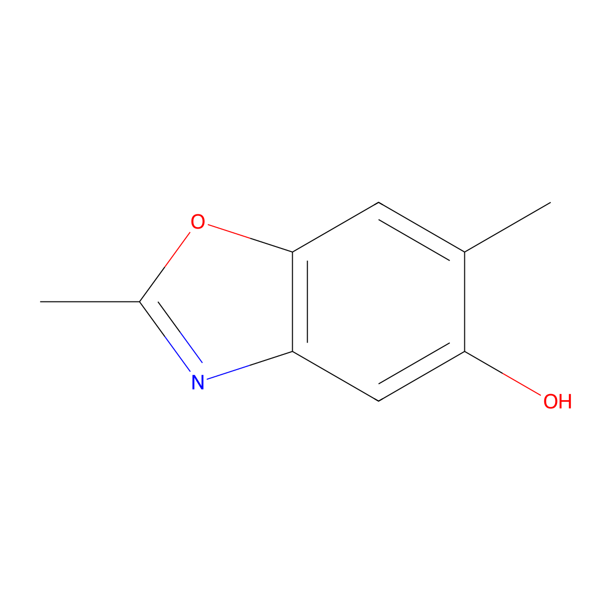 2,6-Dimethylbenzo[d]oxazol-5-ol molecular structure, CAS 66481-29-6