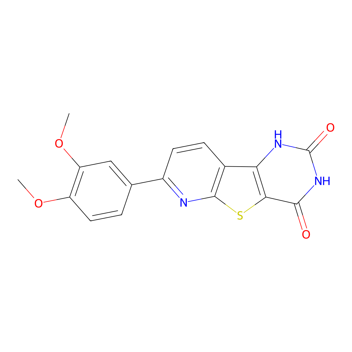 11-(3,4-Dimethoxyphenyl)-6-hydroxy-8-thia-3,5,10-triazatricyclo[7.4.0.0^{2,7}]trideca-1(9),2(7),5,10,12-pentaen-4-one molecular structure, CAS 665001-01-4