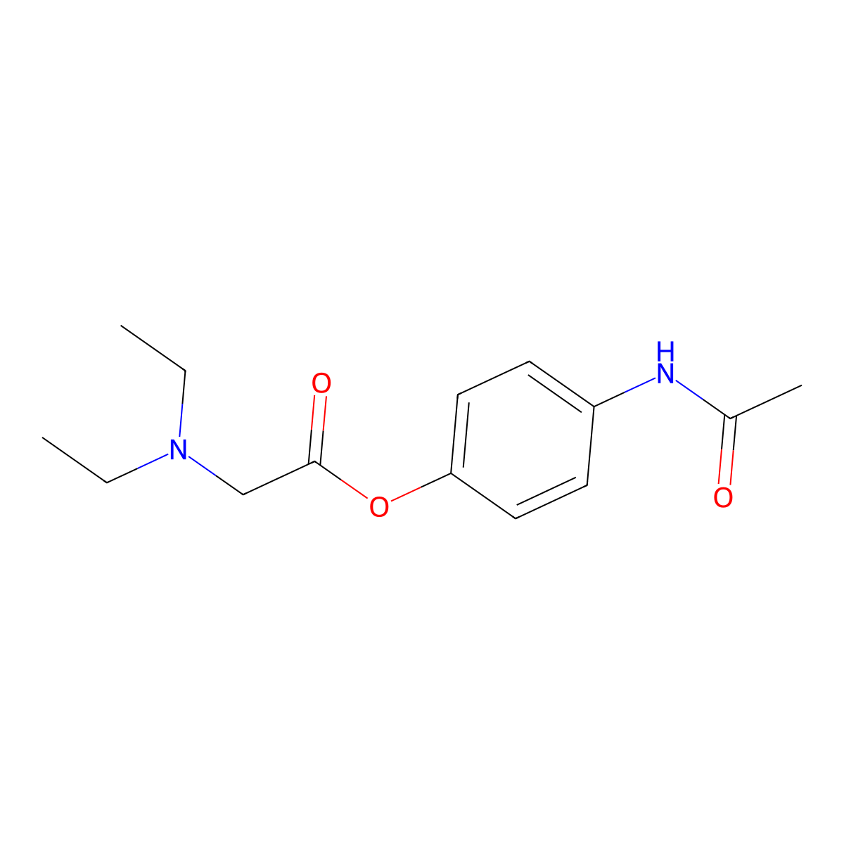 Propacetamol molecular structure, CAS 66532-85-2