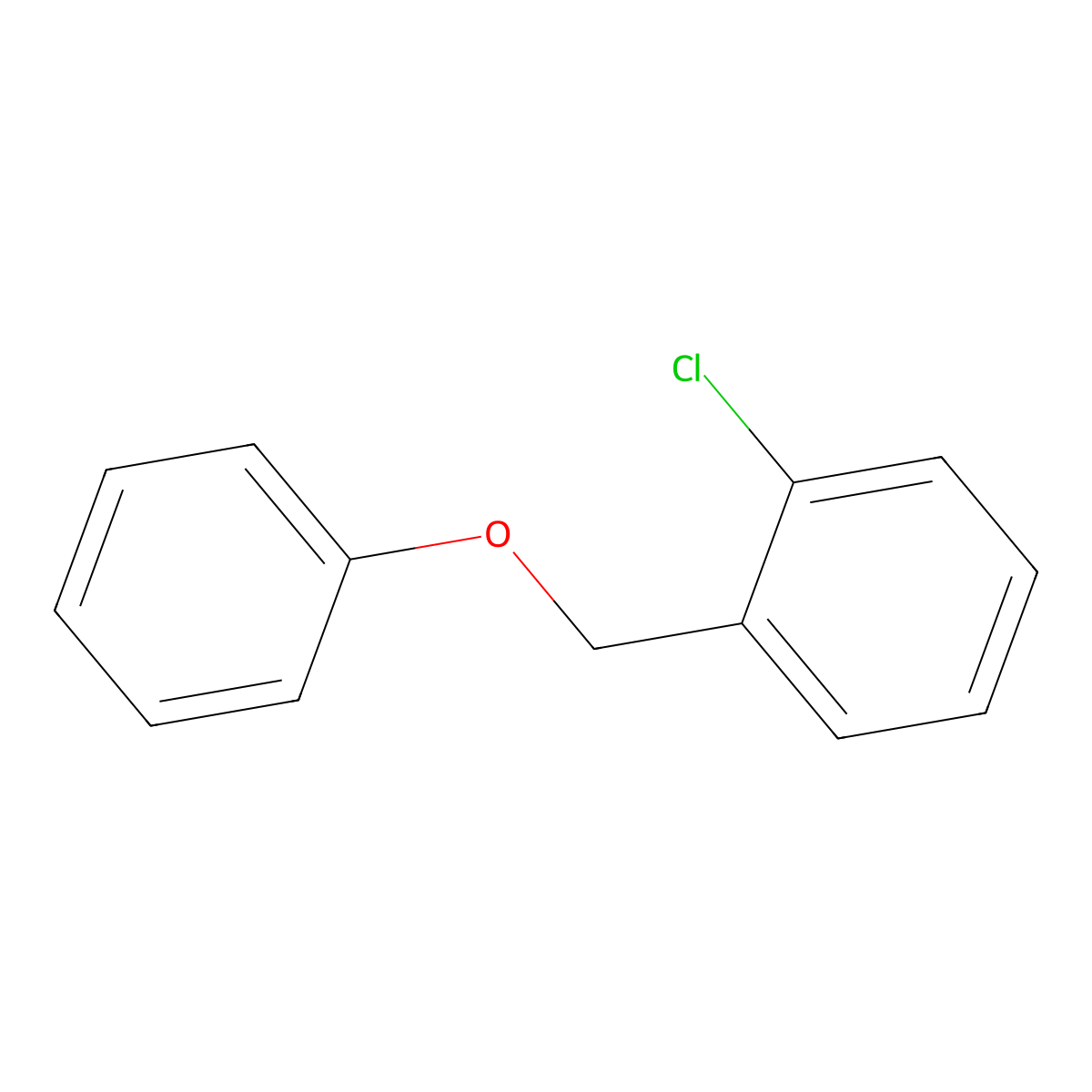 1-Chloro-2-(phenoxymethyl)benzene molecular structure, CAS 66534-30-3