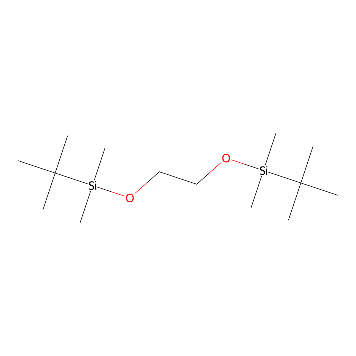 2,2,3,3,8,8,9,9-Octamethyl-4,7-dioxa-3,8-disiladecane molecular structure, CAS 66548-22-9