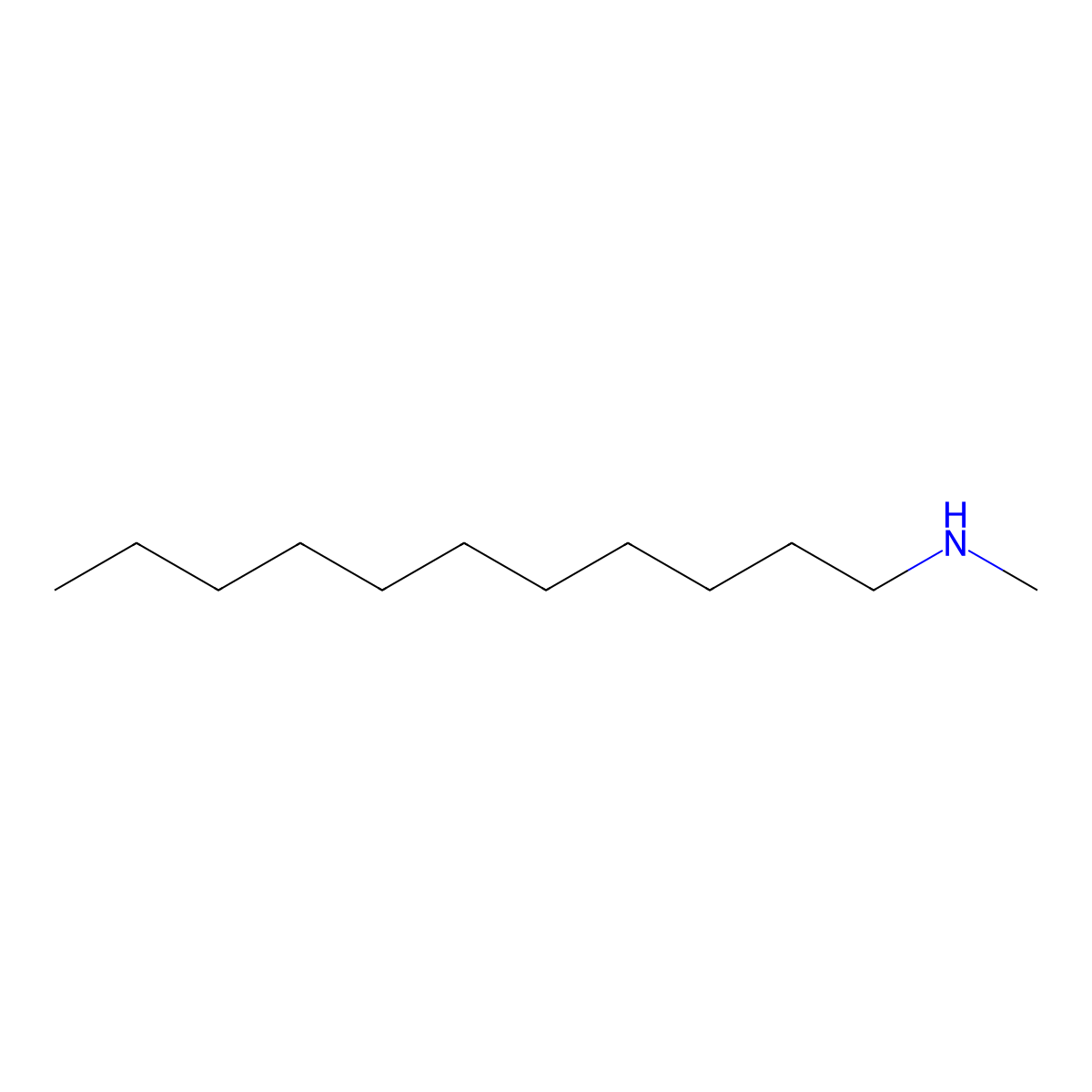 1-Undecanamine, N-methyl- molecular structure, CAS 66553-53-5