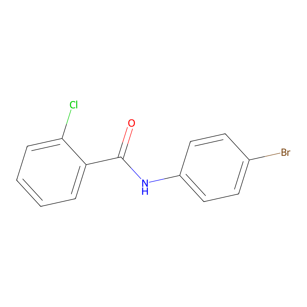 4'-Bromo-2-chlorobenzanilide molecular structure, CAS 66569-05-9