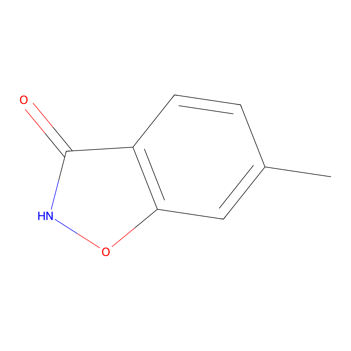 6-Methylbenzo[d]isoxazol-3(2H)-one molecular structure, CAS 66571-26-4