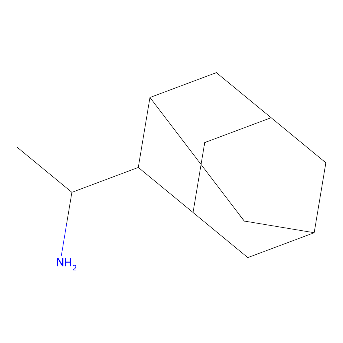 1-(Adamantan-2-yl)ethan-1-amine molecular structure, CAS 666748-70-5