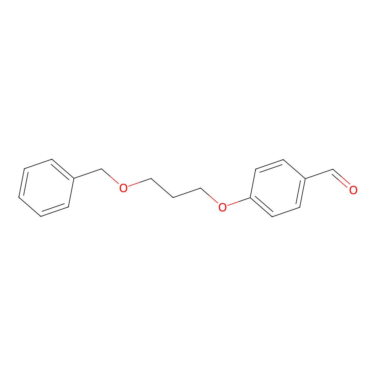 4-(3-Benzyloxypropoxy)benzaldehyde molecular structure, CAS 666843-75-0
