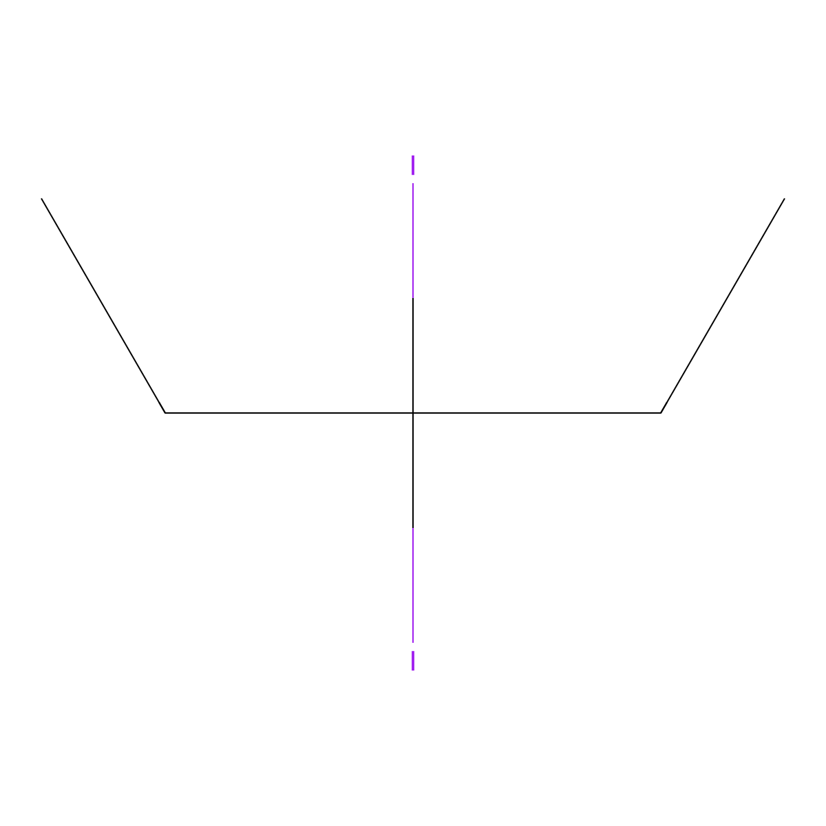 3,3-Diiodopentane molecular structure, CAS 66688-39-9
