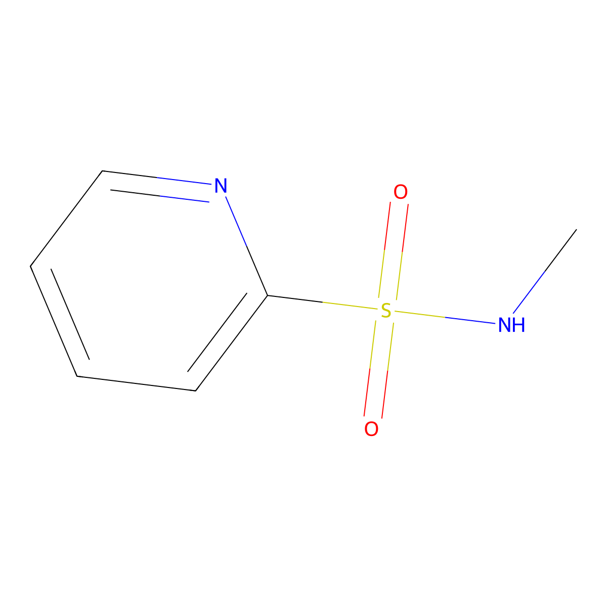 N-Methyl-2-pyridinesulfonamide molecular structure, CAS 66715-66-0