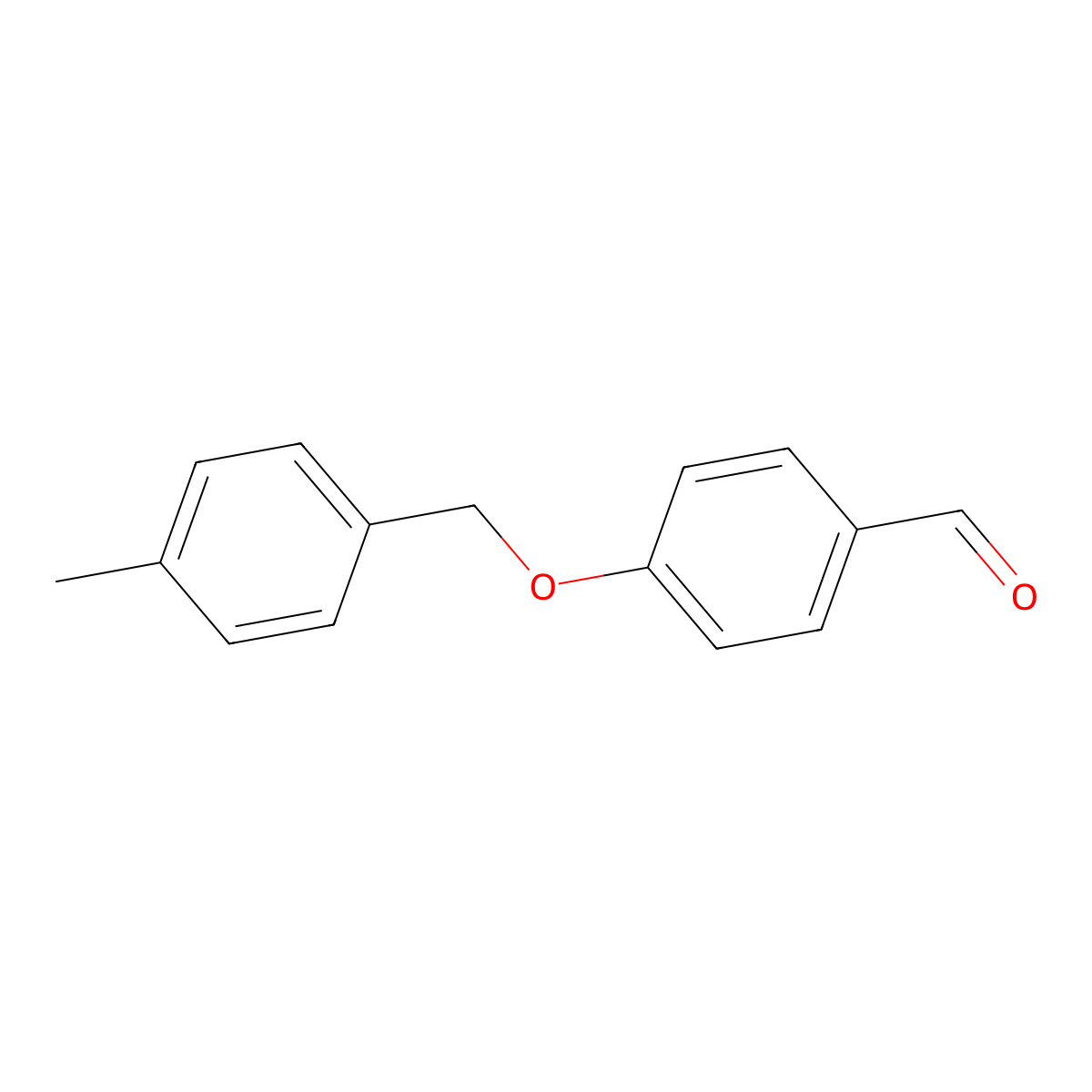 4-[(4-Methylphenyl)methoxy]benzaldehyde molecular structure, CAS 66742-58-3