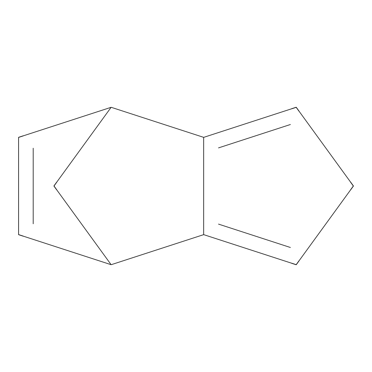Tricyclo(5.2.1.03,6)deca-2,5,8-triene molecular structure, CAS 6675-71-4