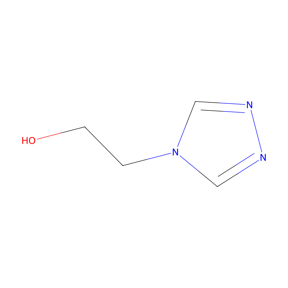 2-(4H-1,2,4-Triazol-4-yl)ethanol molecular structure, CAS 66760-19-8