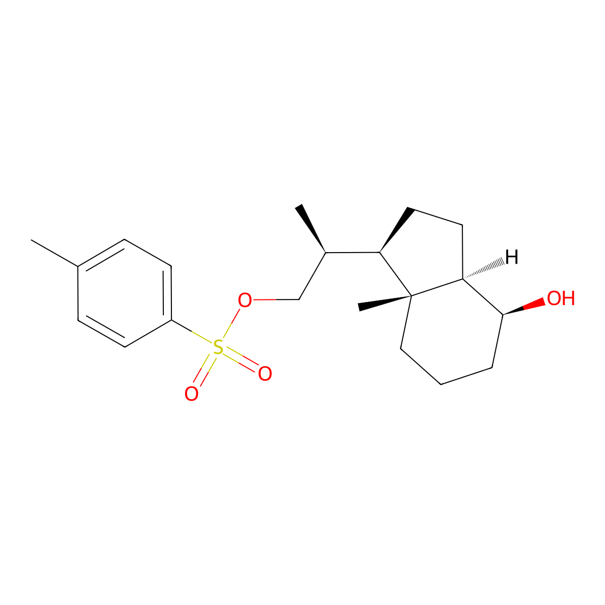 Inhoffen Lythgoe Diol Monotosylate molecular structure, CAS 66774-80-9