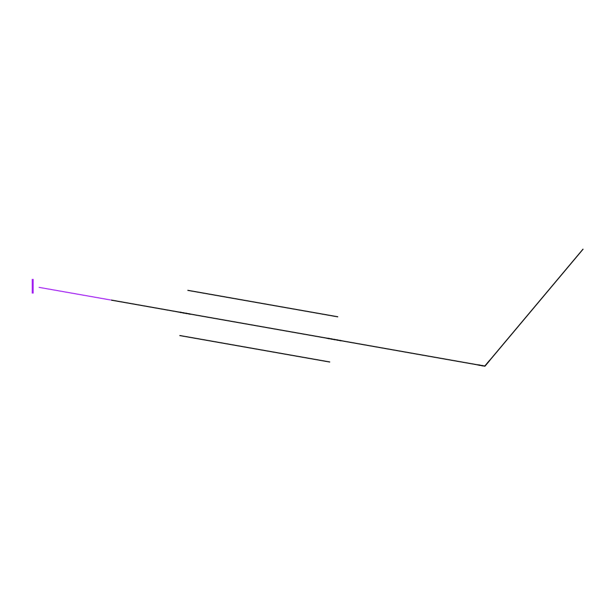 1-Iodobut-1-yne molecular structure, CAS 66794-29-4