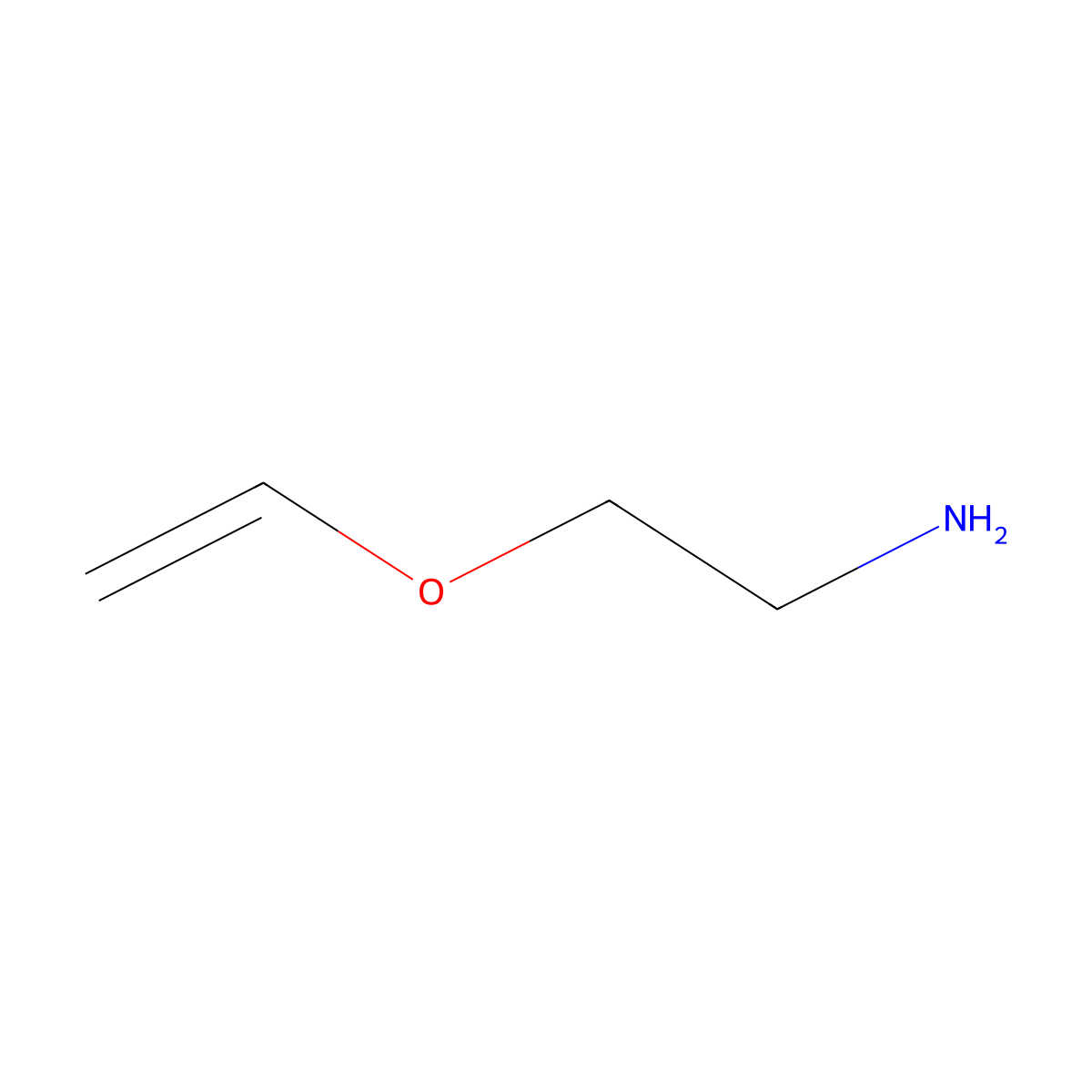 2-(Ethenyloxy)ethan-1-amine molecular structure, CAS 6680-12-2