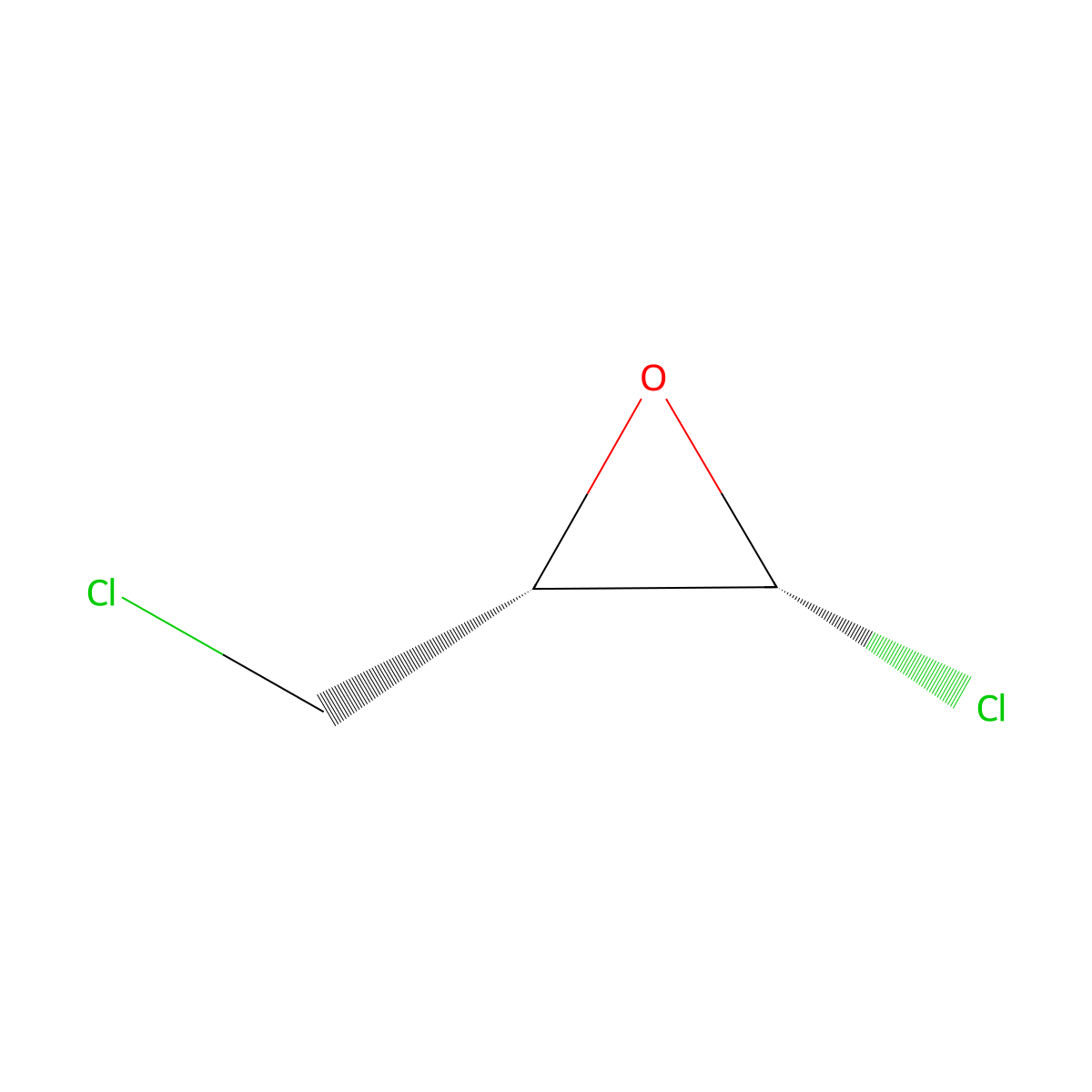 2-Chloro-3-(chloromethyl)oxirane molecular structure, CAS 66826-72-0