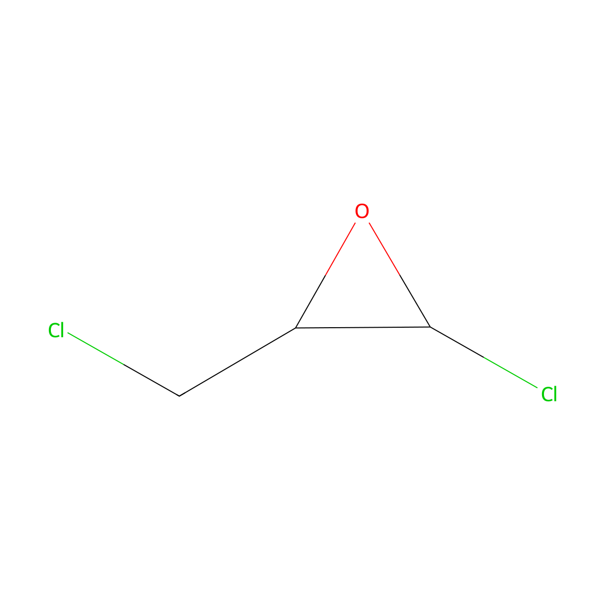 trans-1,3-Dichloropropene oxide molecular structure, CAS 66826-73-1