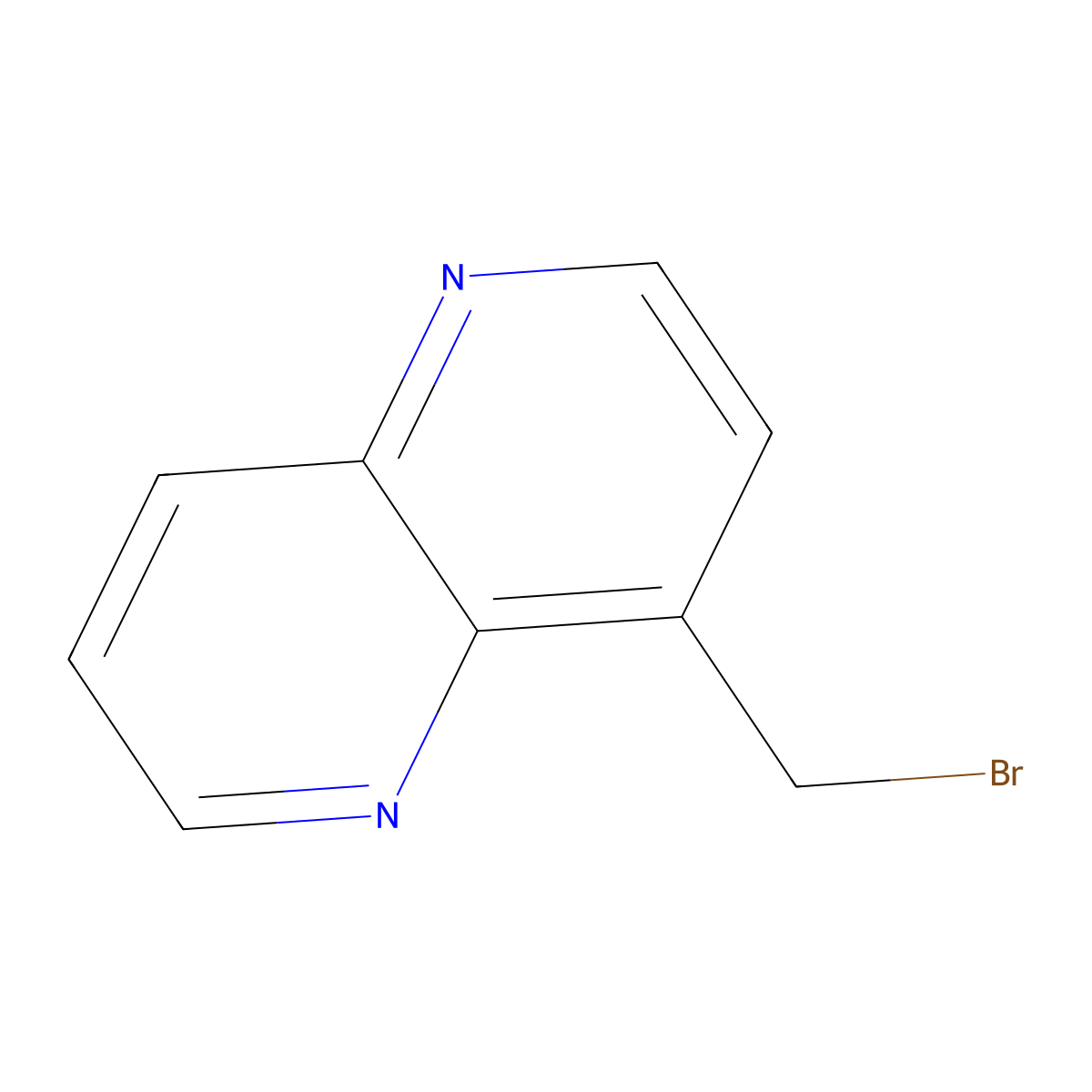 4-(Bromomethyl)-1,5-naphthyridine molecular structure, CAS 668276-31-1
