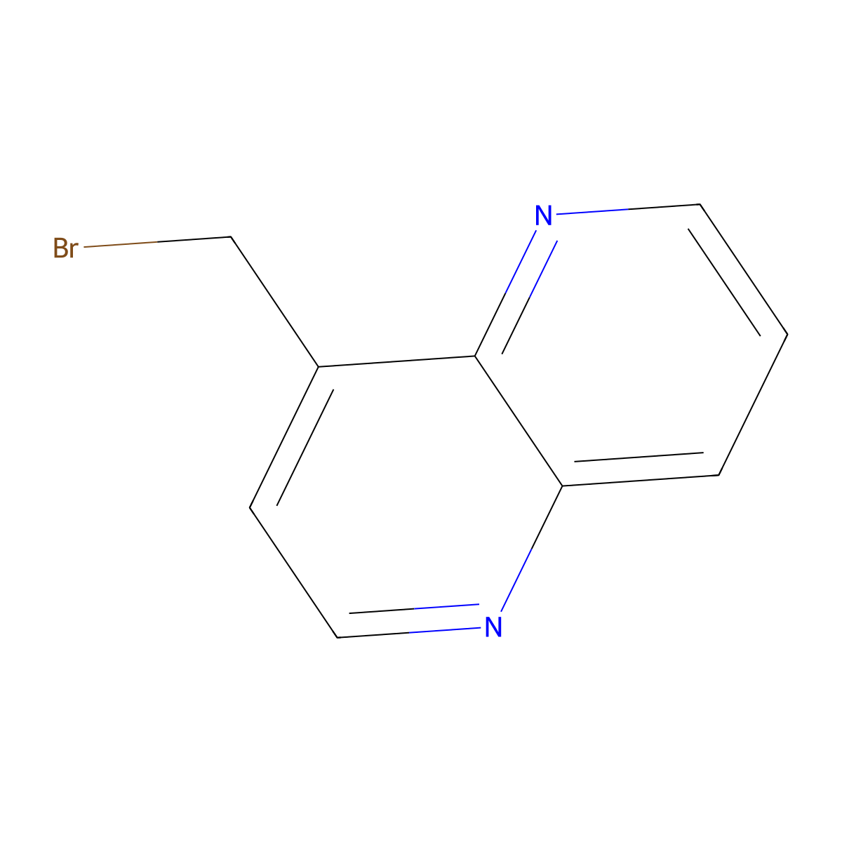 4-(Bromomethyl)-1,5-naphthyridine molecular structure, CAS 668276-31-1