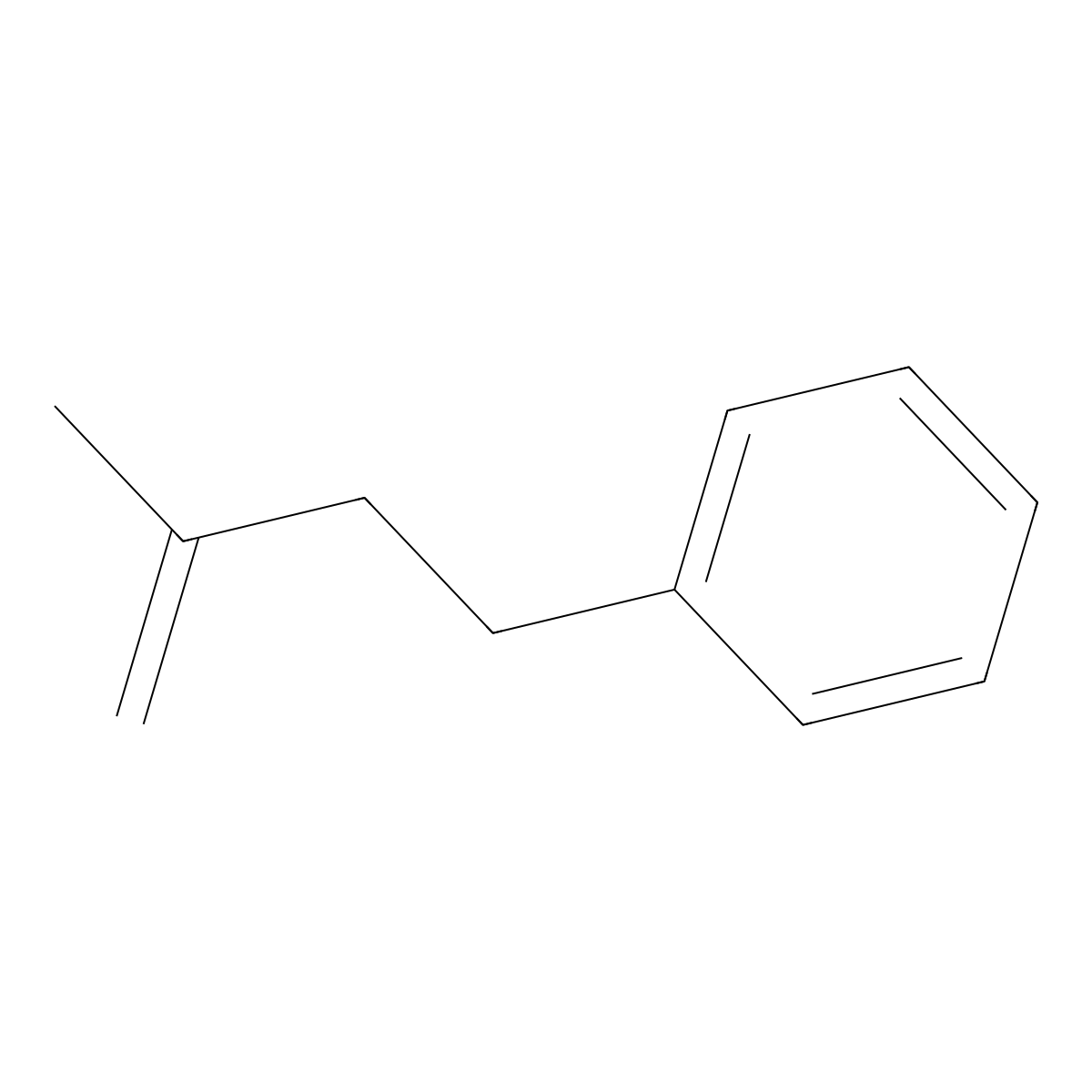 2-Methyl-4-phenyl-1-butene molecular structure, CAS 6683-51-8