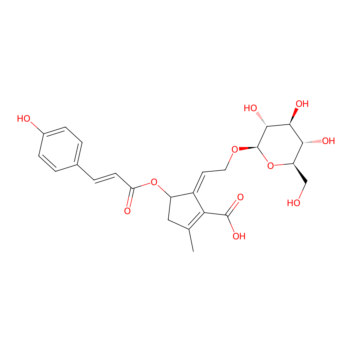 Pagoside molecular structure, CAS 668420-44-8