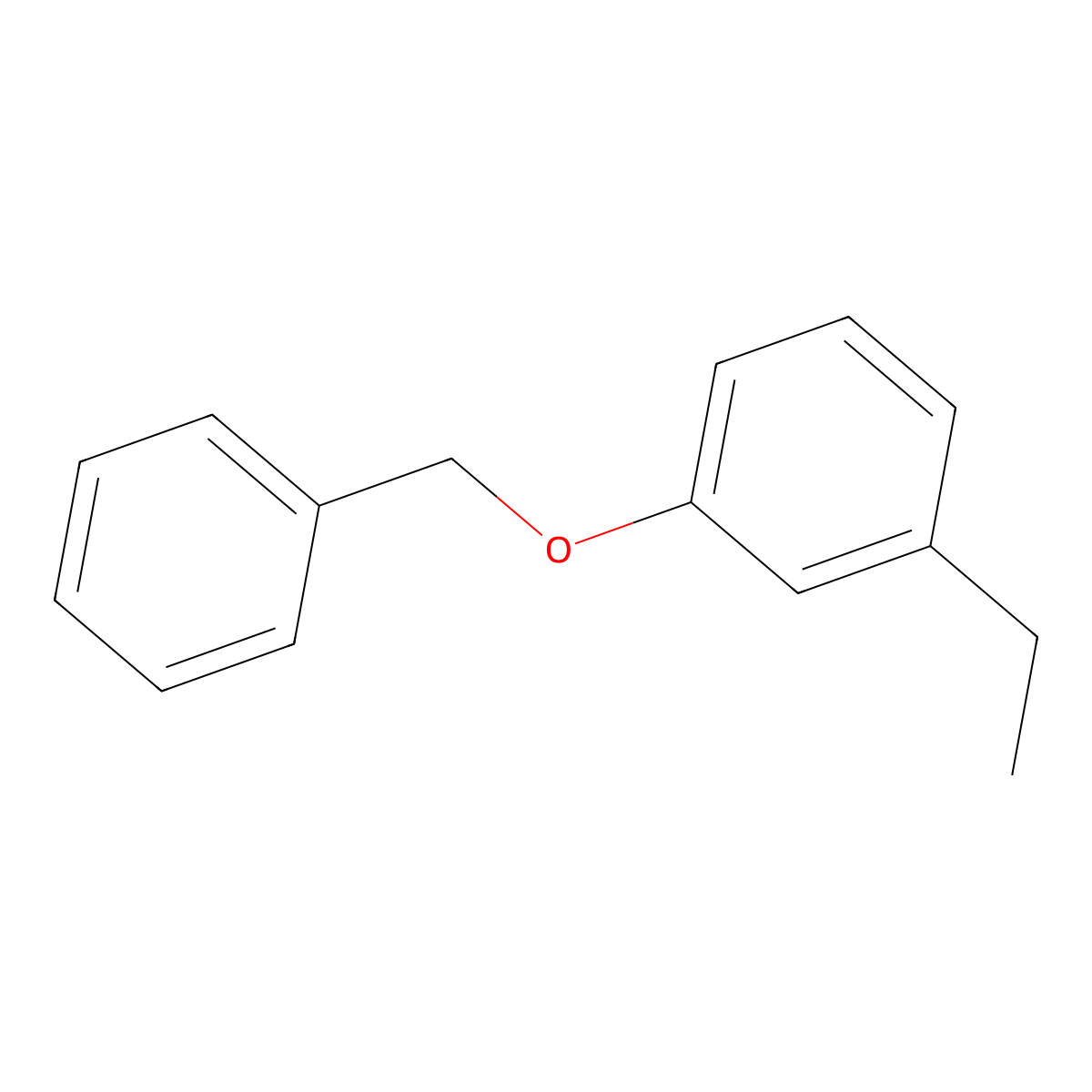 1-(Benzyloxy)-3-ethylbenzene molecular structure, CAS 668477-50-7