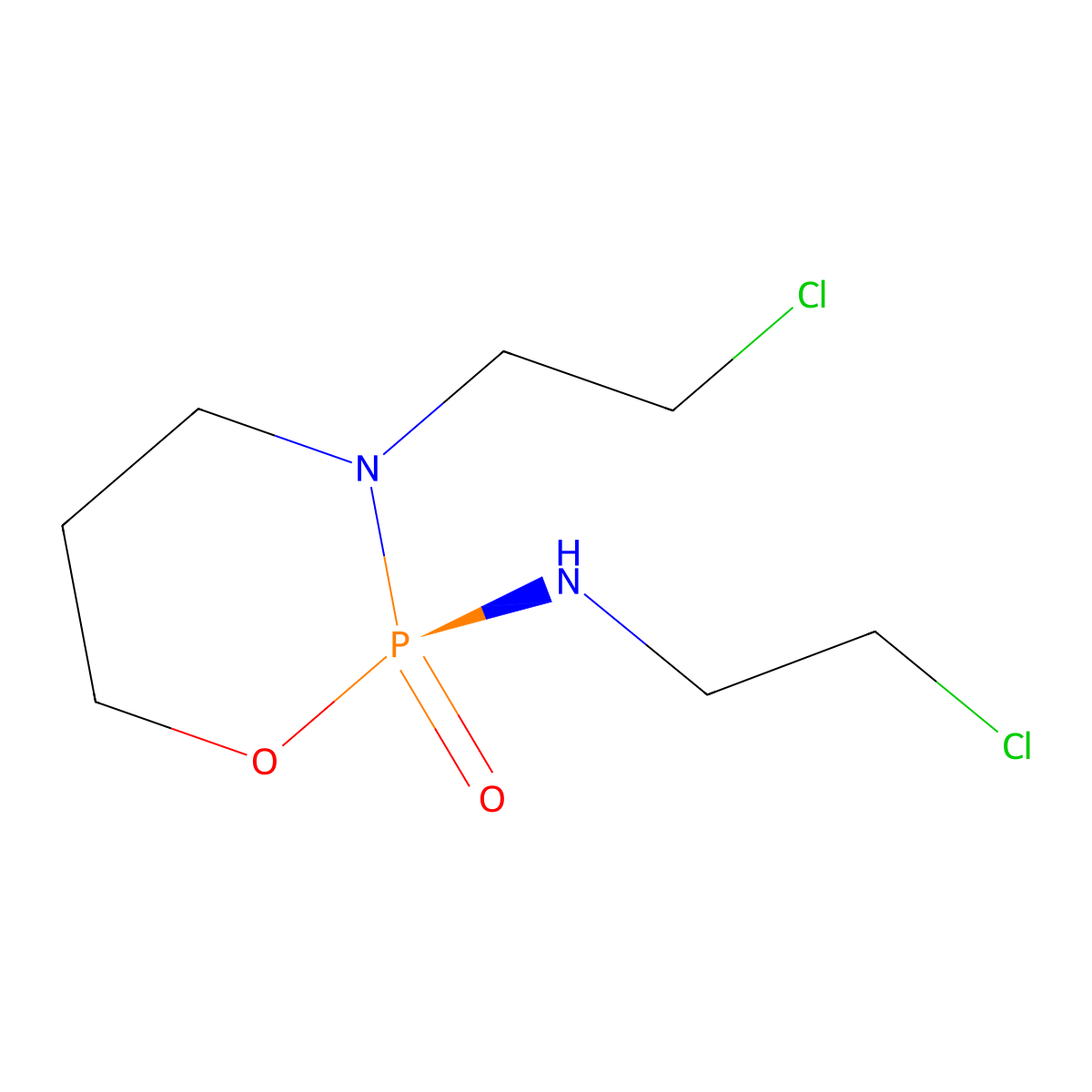 (+)-Ifosfamide molecular structure, CAS 66849-34-1
