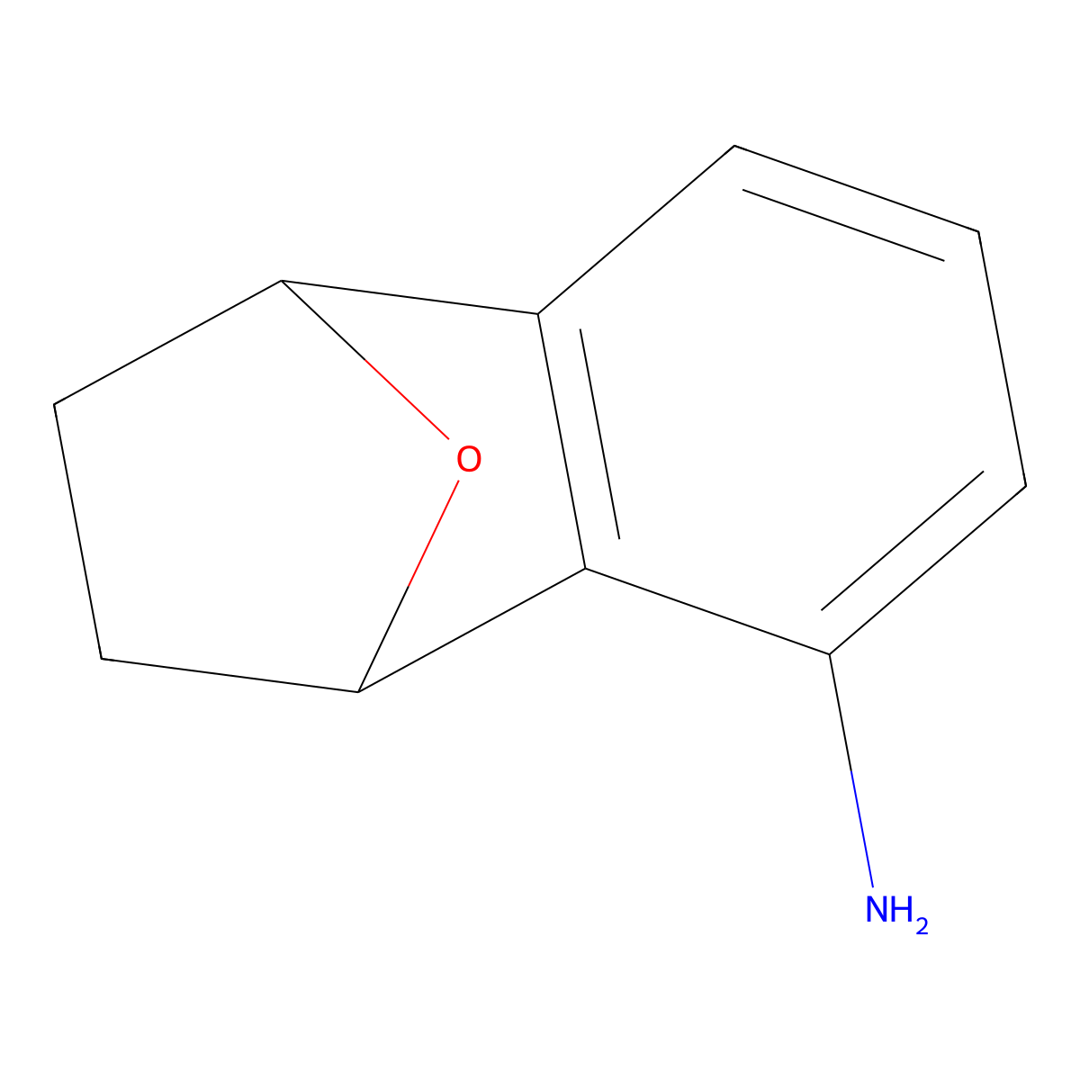 1,2,3,4-Tetrahydro-1,4-epoxynaphthalen-5-amine molecular structure, CAS 668492-12-4