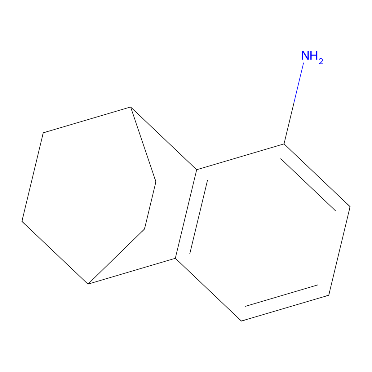 Tricyclo[6.2.2.0,2,7]dodeca-2,4,6-trien-3-amine molecular structure, CAS 668492-14-6