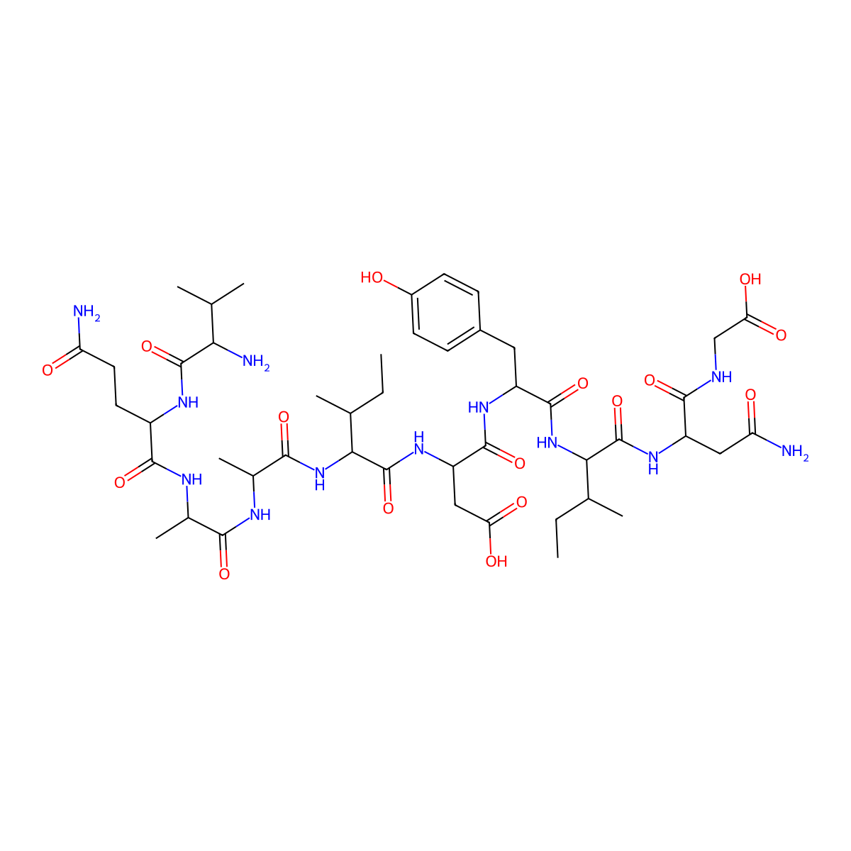 Acyl carrier protein (65-74) molecular structure, CAS 66851-75-0