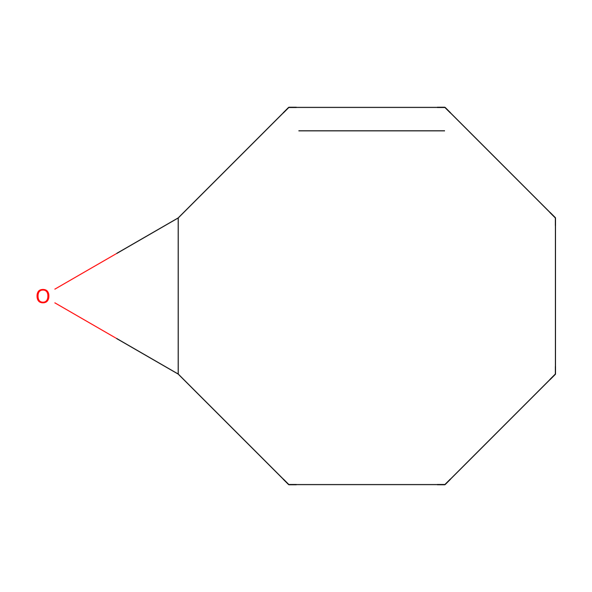 9-Oxabicyclo(6.1.0)non-2-ene molecular structure, CAS 6690-12-6