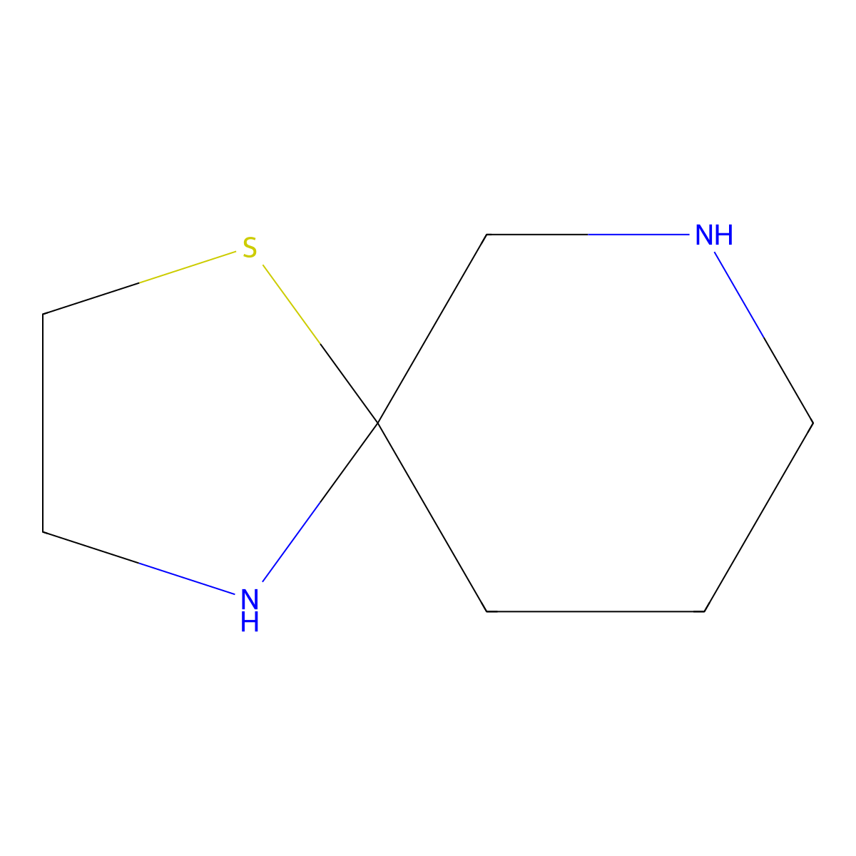 1-Thia-4,7-diazaspiro[4.5]decane molecular structure, CAS 66924-89-8
